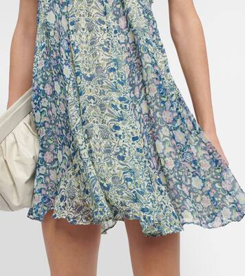 Robe Odile imprimée en soie | Isabel Marant