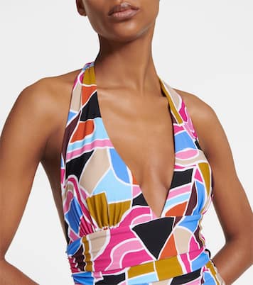 Bedruckter Badeanzug Le Reve | Rebecca Vallance