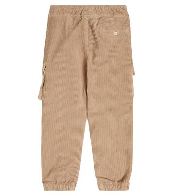 Cotton corduroy cargo pants | Il Gufo