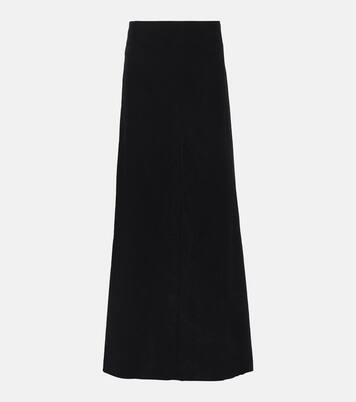 Virgin wool maxi skirt  | Ann Demeulemeester
