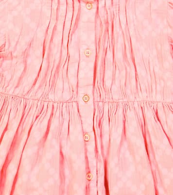 Trudy pleated cotton dress | Morley