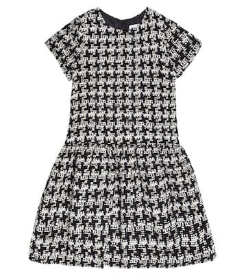 Houndstooth tweed dress | Tartine et Chocolat