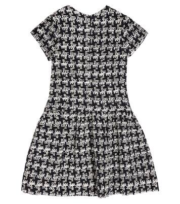 Houndstooth tweed dress | Tartine et Chocolat