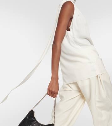 Top monospalla in crêpe | Stella McCartney