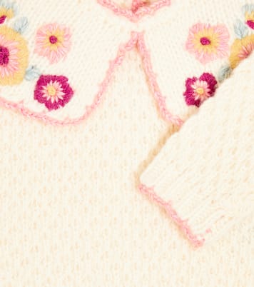 Baby Cyrella wool-blend sweater  | Louise Misha