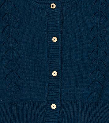 Francesca cotton-blend cardigan | C'era Una Volta