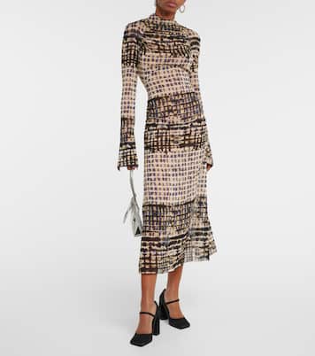 Pumps Charlotte 95 aus Satin | Amina Muaddi