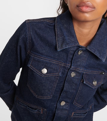 x EmRata Jerrie denim jacket | AG Jeans