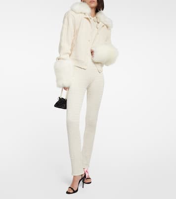 Cable-knit silk jumpsuit | Magda Butrym