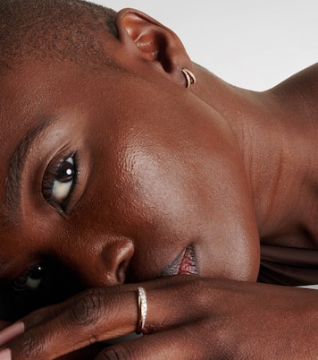 Ohrringe Time aus 10kt aus Gelbgold mit Diamanten | Stone and Strand