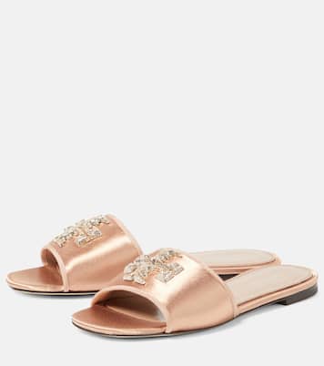 Miller crystal-embellished slides | Tory Burch
