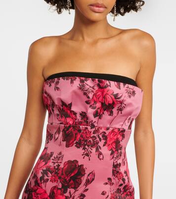 Robe midi Adalina à fleurs | Emilia Wickstead