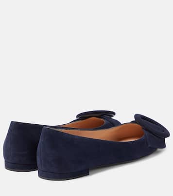 Camden suede ballet flats | Gianvito Rossi