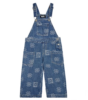Amber embroidered denim overalls | Molo