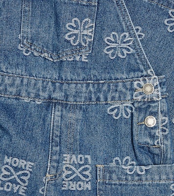 Amber embroidered denim overalls | Molo