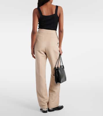 Gerade Hose Ilaria aus einem Baumwollgemisch | Tove