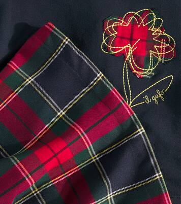 Checked top and skirt set | Il Gufo