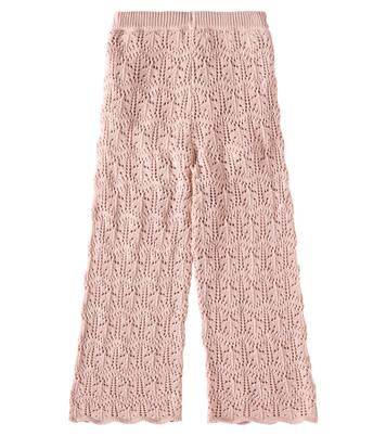 Crochet cotton straight pants | Rylee + Cru