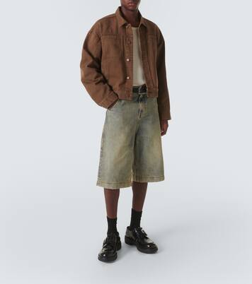 D-Shorts oversized denim shorts | Entire Studios