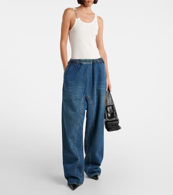 Logo low-rise wide-leg jeans | Y/Project