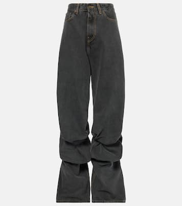 Wide-Leg Jeans Evergreen Draped Cuff | Y/Project
