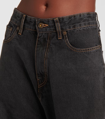 Wide-Leg Jeans Evergreen Draped Cuff | Y/Project