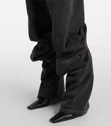 Wide-Leg Jeans Evergreen Draped Cuff | Y/Project