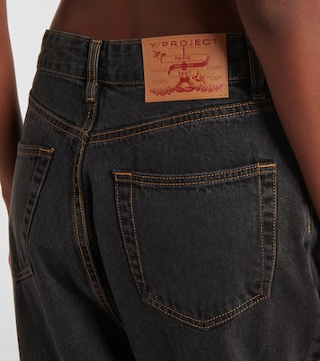 Wide-Leg Jeans Evergreen Draped Cuff | Y/Project