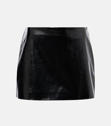 Minifalda Mary de piel sintética | The Frankie Shop