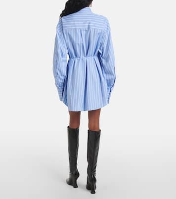 Robe chemise Firma rayée en coton | Sportmax