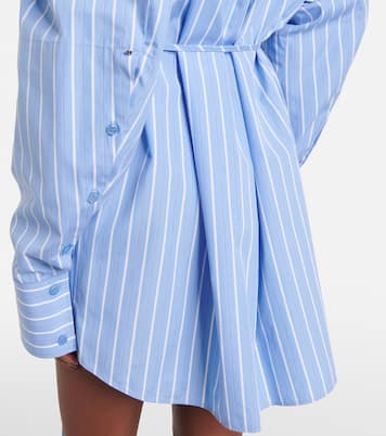 Robe chemise Firma rayée en coton | Sportmax