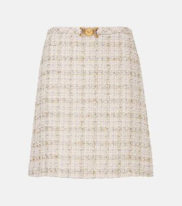 Minirock aus Tweed | Versace