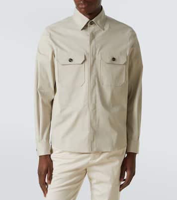 Cotton-blend overshirt | Zegna