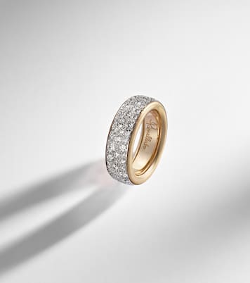 Iconica 18kt rose gold ring with diamonds | Pomellato