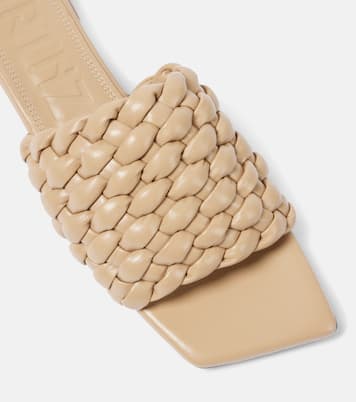 Pantoletten Aster aus Leder | Souliers Martinez