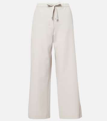 Weite Hose Argenta aus Schurwolle | 'S Max Mara
