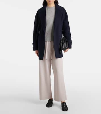 Weite Hose Argenta aus Schurwolle | 'S Max Mara
