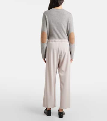 Weite Hose Argenta aus Schurwolle | 'S Max Mara