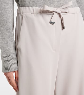 Weite Hose Argenta aus Schurwolle | 'S Max Mara
