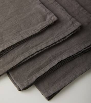 Set of 4 linen napkins | Once Milano