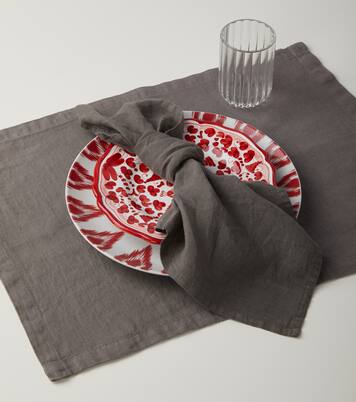 Set of 4 linen napkins | Once Milano