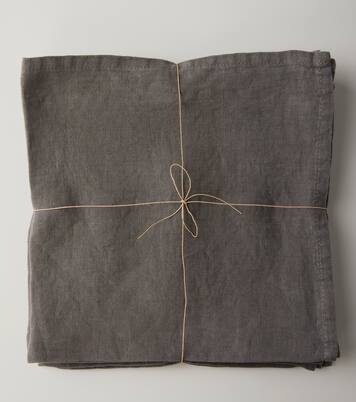 Set of 4 linen napkins | Once Milano