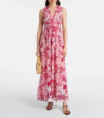 Maxikleid Chiara aus Baumwolle | Poupette St Barth