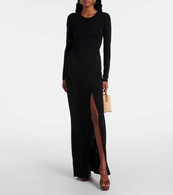 Sandali Debbie 85 in pelle con plateau | Saint Laurent