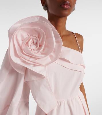 Robe midi asymétrique à fleurs | Dorothee Schumacher