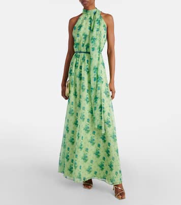 Robe longue Cactus en soie | Max Mara