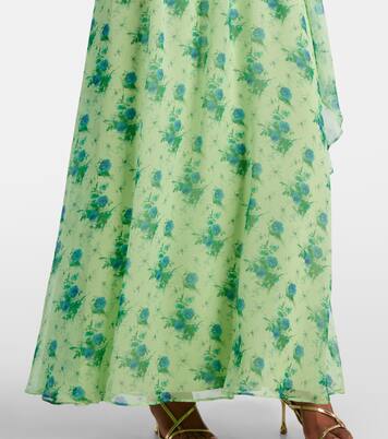 Robe longue Cactus en soie | Max Mara
