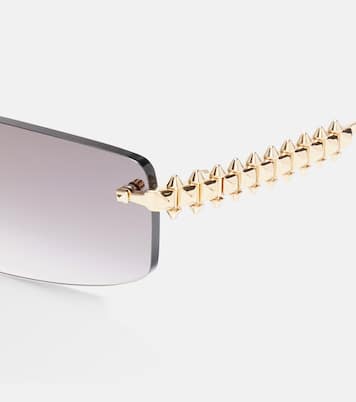 Clash De Cartier rectangular sunglasses | Cartier Eyewear Collection