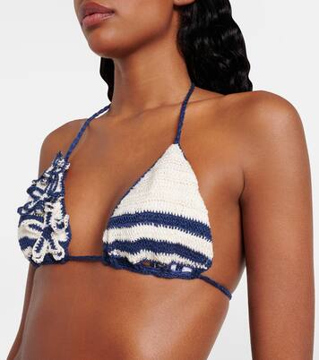 Haut de bikini Gabrielle en crochet | Anna Kosturova