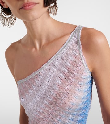 Crop top Wave asimétrico | Missoni